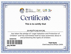 Rights of Children Certificate